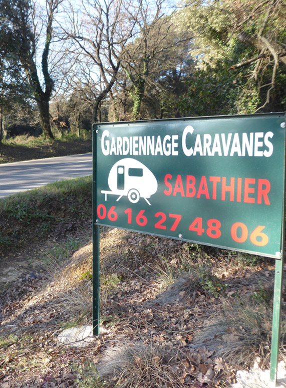 Entrée SABATHIER CARAVANES